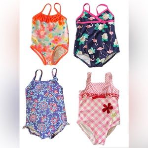 4 - 12-18 months babygirl bathing suits